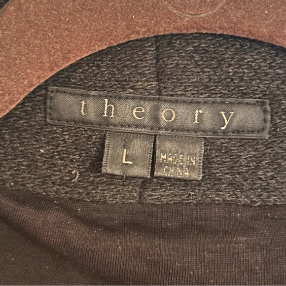 Theory’s “Laura Amazing” Wool Cashmere Cotton
Leather Jacket - Picture 4 of 11